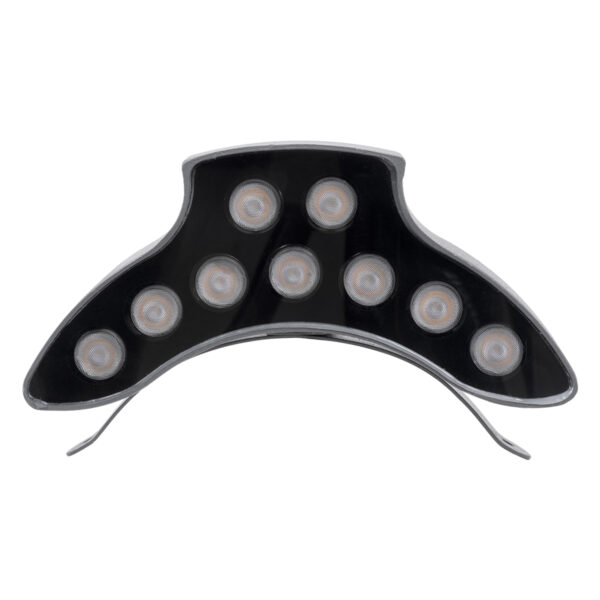 GloboStar® TREELIGHT-PINA 90682 Κυρτή Μπάρα Φωτισμού Wall Washer Ειδική για Φυτά – Δέντρα LED 9W 990lm 30° DC 24V Αδιάβροχο IP65 Μ20.5 x Π5.5 x Υ12cm Θερμό Λευκό 2700K – Γκρι Ανθρακί – 3 Χρόνια Εγγύηση