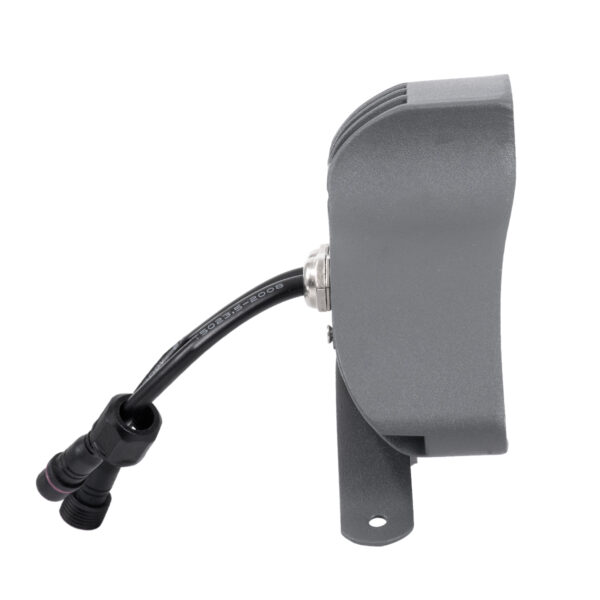 GloboStar® TREELIGHT-PINA 90682 Κυρτή Μπάρα Φωτισμού Wall Washer Ειδική για Φυτά – Δέντρα LED 9W 990lm 30° DC 24V Αδιάβροχο IP65 Μ20.5 x Π5.5 x Υ12cm Θερμό Λευκό 2700K – Γκρι Ανθρακί – 3 Χρόνια Εγγύηση