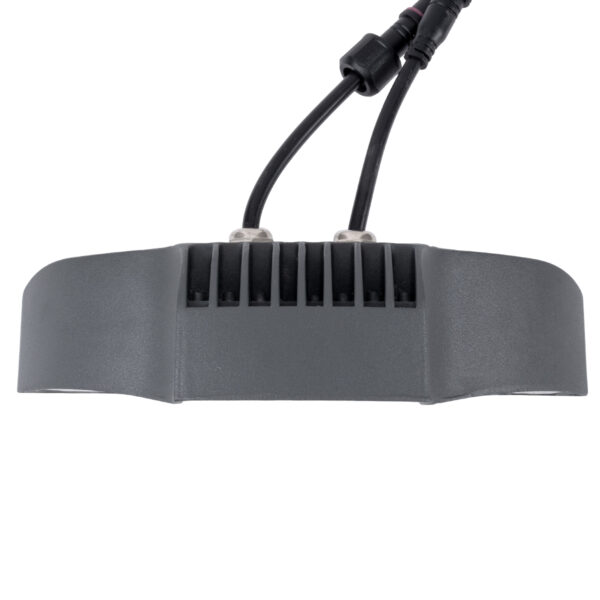 GloboStar® TREELIGHT-PINA 90682 Κυρτή Μπάρα Φωτισμού Wall Washer Ειδική για Φυτά – Δέντρα LED 9W 990lm 30° DC 24V Αδιάβροχο IP65 Μ20.5 x Π5.5 x Υ12cm Θερμό Λευκό 2700K – Γκρι Ανθρακί – 3 Χρόνια Εγγύηση