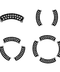 GloboStar® TREELIGHT-KINA 90685 Κυρτή Μπάρα Φωτισμού Wall Washer με Αντιθαμβωτική Γρίλια Ειδική για Φυτά – Δέντρα LED 18W 1710lm 30° DC 24V Αδιάβροχο IP65 Μ25 x Π6.5 x Υ6cm Φυσικό Λευκό 4500K – Γκρι Ανθρακί – 3 Years Warranty