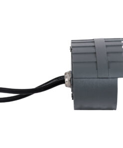 GloboStar® TREELIGHT-KINA 90686 Κυρτή Μπάρα Φωτισμού Wall Washer με Αντιθαμβωτική Γρίλια Ειδική για Φυτά – Δέντρα LED 18W 1530lm 15° DC 24V Αδιάβροχο IP67 L24.5 x W7 x H8cm RGBW DMX512 – Γκρι Ανθρακί – 3 Years Warranty