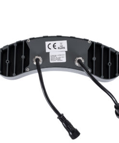 GloboStar® TREELIGHT-KINA 90686 Κυρτή Μπάρα Φωτισμού Wall Washer με Αντιθαμβωτική Γρίλια Ειδική για Φυτά – Δέντρα LED 18W 1530lm 15° DC 24V Αδιάβροχο IP67 L24.5 x W7 x H8cm RGBW DMX512 – Γκρι Ανθρακί – 3 Years Warranty