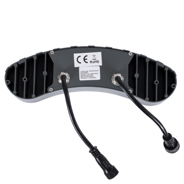GloboStar® TREELIGHT-KINA 90686 Κυρτή Μπάρα Φωτισμού Wall Washer με Αντιθαμβωτική Γρίλια Ειδική για Φυτά – Δέντρα LED 18W 1530lm 15° DC 24V Αδιάβροχο IP67 L24.5 x W7 x H8cm RGBW DMX512 – Γκρι Ανθρακί – 3 Years Warranty