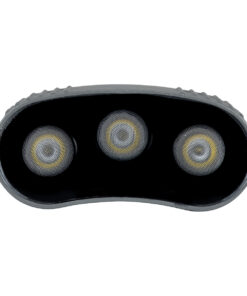 GloboStar® TREELIGHT-ZINA 90688 Κυρτή Μπάρα Φωτισμού Wall Washer με Αντιθαμβωτική Γρίλια Ειδική για Φυτά – Δέντρα LED 3W 285lm 30° DC 24V Αδιάβροχο IP65 Μ9 x Π6.5 x Υ4cm Φυσικό Λευκό 4500K – Γκρι Ανθρακί – 3 Years Warranty