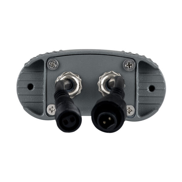 GloboStar® TREELIGHT-ZINA 90688 Κυρτή Μπάρα Φωτισμού Wall Washer με Αντιθαμβωτική Γρίλια Ειδική για Φυτά – Δέντρα LED 3W 285lm 30° DC 24V Αδιάβροχο IP65 Μ9 x Π6.5 x Υ4cm Φυσικό Λευκό 4500K – Γκρι Ανθρακί – 3 Years Warranty