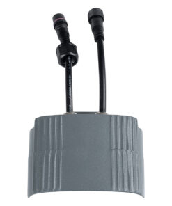 GloboStar® TREELIGHT-ZINA 90688 Κυρτή Μπάρα Φωτισμού Wall Washer με Αντιθαμβωτική Γρίλια Ειδική για Φυτά – Δέντρα LED 3W 285lm 30° DC 24V Αδιάβροχο IP65 Μ9 x Π6.5 x Υ4cm Φυσικό Λευκό 4500K – Γκρι Ανθρακί – 3 Years Warranty