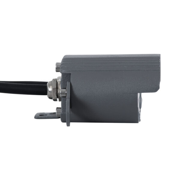 GloboStar® TREELIGHT-ZINA 90689 Κυρτή Μπάρα Φωτισμού Wall Washer με Αντιθαμβωτική Γρίλια Ειδική για Φυτά – Δέντρα LED 3W 255lm 30° DC 24V Αδιάβροχο IP65 Μ9 x Π6.5 x Υ4cm Πολύχρωμο RGBW DMX512 – Γκρι Ανθρακί – 3 Χρόνια Εγγύηση