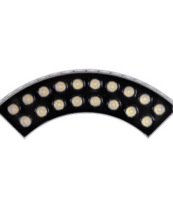 GloboStar® TREELIGHT-JINA 90691 Κυρτή Μπάρα Φωτισμού Wall Washer με Αντιθαμβωτική Γρίλια Ειδική για Φυτά – Δέντρα LED 18W 1710lm 10° DC 24V Αδιάβροχο IP67 L29 x W11 x H10.5cm Φυσικό Λευκό 4500K – Γκρι – 3 Years Warranty