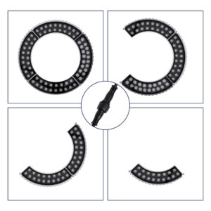 GloboStar® TREELIGHT-JINA 90691 Κυρτή Μπάρα Φωτισμού Wall Washer με Αντιθαμβωτική Γρίλια Ειδική για Φυτά – Δέντρα LED 18W 1710lm 10° DC 24V Αδιάβροχο IP67 L29 x W11 x H10.5cm Φυσικό Λευκό 4500K – Γκρι – 3 Years Warranty