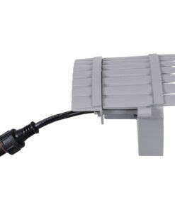 GloboStar® TREELIGHT-JINA 90692 Κυρτή Μπάρα Φωτισμού Wall Washer με Αντιθαμβωτική Γρίλια Ειδική για Φυτά – Δέντρα LED 18W 1530lm 10° DC 24V Αδιάβροχο IP67 L29 x W11 x H10.5cm RGBW DMX512 – Γκρι – 3 Years Warranty