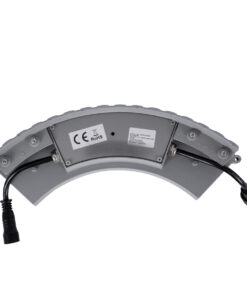 GloboStar® TREELIGHT-JINA 90692 Κυρτή Μπάρα Φωτισμού Wall Washer με Αντιθαμβωτική Γρίλια Ειδική για Φυτά – Δέντρα LED 18W 1530lm 10° DC 24V Αδιάβροχο IP67 L29 x W11 x H10.5cm RGBW DMX512 – Γκρι – 3 Years Warranty