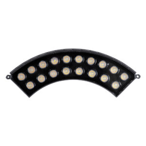 GloboStar® TREELIGHT-JINA 90694 Κυρτή Μπάρα Φωτισμού Wall Washer με Αντιθαμβωτική Γρίλια Ειδική για Φυτά – Δέντρα LED 18W 1710lm 10° DC 24V Αδιάβροχο IP67 L29 x W11 x H10.5cm Φυσικό Λευκό 4500K – Γκρι Ανθρακί – 3 Years Warranty