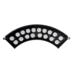 GloboStar® TREELIGHT-JINA 90695 Κυρτή Μπάρα Φωτισμού Wall Washer με Αντιθαμβωτική Γρίλια Ειδική για Φυτά – Δέντρα LED 18W 1530lm 10° DC 24V Αδιάβροχο IP67 L29 x W11 x H10.5cm RGBW DMX512 – Γκρι Ανθρακί – 3 Years Warranty