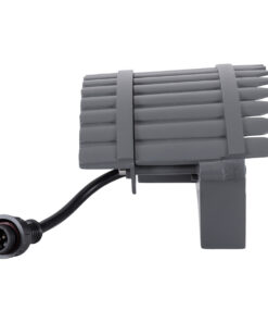 GloboStar® TREELIGHT-JINA 90695 Κυρτή Μπάρα Φωτισμού Wall Washer με Αντιθαμβωτική Γρίλια Ειδική για Φυτά – Δέντρα LED 18W 1530lm 10° DC 24V Αδιάβροχο IP67 L29 x W11 x H10.5cm RGBW DMX512 – Γκρι Ανθρακί – 3 Years Warranty