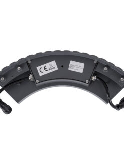 GloboStar® TREELIGHT-JINA 90695 Κυρτή Μπάρα Φωτισμού Wall Washer με Αντιθαμβωτική Γρίλια Ειδική για Φυτά – Δέντρα LED 18W 1530lm 10° DC 24V Αδιάβροχο IP67 L29 x W11 x H10.5cm RGBW DMX512 – Γκρι Ανθρακί – 3 Years Warranty