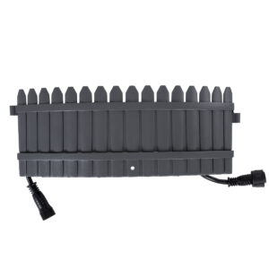 GloboStar® TREELIGHT-JINA 90695 Κυρτή Μπάρα Φωτισμού Wall Washer με Αντιθαμβωτική Γρίλια Ειδική για Φυτά – Δέντρα LED 18W 1530lm 10° DC 24V Αδιάβροχο IP67 L29 x W11 x H10.5cm RGBW DMX512 – Γκρι Ανθρακί – 3 Years Warranty