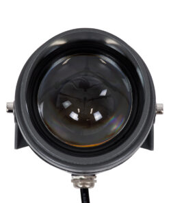 GloboStar® SPOT-NENIA 90696 Σποτ Φωτισμου Wall Washer με Αντιθαμβωτική Γρίλια LED 16W 1360lm 3° DC 24V Αδιάβροχο IP65 L16 x W10.5 x H9cm Αρχιτεκτονικό Πορτοκαλί 2200K – Γκρι Ανθρακί – 3 Years Warranty