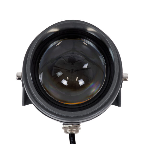 GloboStar® SPOT-NENIA 90696 Σποτ Φωτισμου Wall Washer με Αντιθαμβωτική Γρίλια LED 16W 1360lm 3° DC 24V Αδιάβροχο IP65 L16 x W10.5 x H9cm Αρχιτεκτονικό Πορτοκαλί 2200K – Γκρι Ανθρακί – 3 Years Warranty