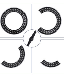 GloboStar® TREELIGHT-JINA 90697 Κυρτή Μπάρα Φωτισμού Wall Washer με Αντιθαμβωτική Γρίλια Ειδική για Φυτά – Δέντρα LED 18W 1530lm 10° DC 24V Αδιάβροχο IP67 L29 x W11 x H10.5cm Αρχιτεκτονικό Πορτοκαλί 2200K – Γκρι – 3 Χρόνια Εγγύηση