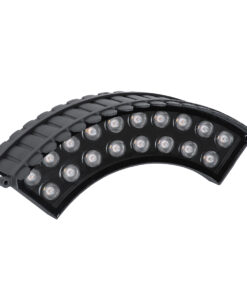 GloboStar® TREELIGHT-JINA 90698 Κυρτή Μπάρα Φωτισμού Wall Washer με Αντιθαμβωτική Γρίλια Ειδική για Φυτά – Δέντρα LED 18W 1530lm 10° DC 24V Αδιάβροχο IP67 Μ29 x Π11 x Υ10.5cm Αρχιτεκτονικό Πορτοκαλί 2200K – Γκρι Ανθρακί – 3 Χρόνια Εγγύηση