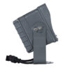 GloboStar® FLOOD-XENA 90700 Προβολέας Wall Washer με Αντιθαμβωτική Γρίλια για Φωτισμό Κτιρίων LED 48W 4080lm 10° DC 24V Αδιάβροχο IP65 L17.5 x W12.5 x H18cm RGBW DMX512 – Γκρι Ανθρακί – 3 Years Warranty