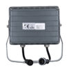 GloboStar® FLOOD-XENA 90700 Προβολέας Wall Washer με Αντιθαμβωτική Γρίλια για Φωτισμό Κτιρίων LED 48W 4080lm 10° DC 24V Αδιάβροχο IP65 L17.5 x W12.5 x H18cm RGBW DMX512 – Γκρι Ανθρακί – 3 Years Warranty