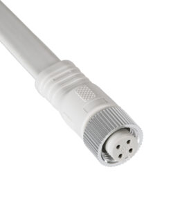 GloboStar® 90701 Ταχυσύνδεσμος Τροφοδοσίας για Digital Pixel Facade Spots IP65 – 4 Καλώδια +/- σε Power Connector 4 PIN Female για Πολύχρωμα RGB+RGBW