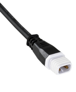 GloboStar® 90703 Ταχυσύνδεσμος Τροφοδοσίας για Wall Washer IP65 – 2 Καλώδια +/- σε Power Connector 2 PIN Male για Μονόχρωμα Wall Washer