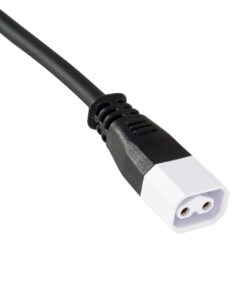 GloboStar® 90704 Ταχυσύνδεσμος Τροφοδοσίας για Wall Washer IP65 – 2 Καλώδια +/- σε Power Connector 2 PIN Female για Μονόχρωμα Wall Washer