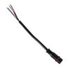GloboStar® 90705 Ταχυσύνδεσμος Τροφοδοσίας για Wall Washer και Προβολείς IP65 – 5 Καλώδια +/- σε Power Connector 5 PIN Male για Πολύχρωμα RGB+RGBW