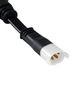 GloboStar® 90709 Ταχυσύνδεσμος Τροφοδοσίας T για Wall Washer Tuber – 2 Καλώδια +/- σε Power Connector 5 PIN Male & Power Connector 5 PIN Female για Πολύχρωμα RGB+RGBW Tuber