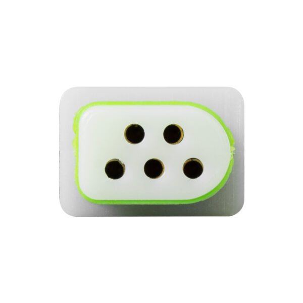 GloboStar® 90710 Ταχυσύνδεσμος Τροφοδοσίας για Wall Washer Tuber IP65 – 5 Καλώδια +/- σε Power Connector 5 PIN Male για Πολύχρωμα RGB+RGBW