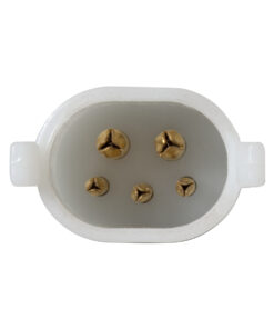 GloboStar® 90712 Ταχυσύνδεσμος Τροφοδοσίας για Wall Washer IP65 – 5 Καλώδια +/- σε Power Connector 5 PIN Female για Πολύχρωμα RGB+RGBW
