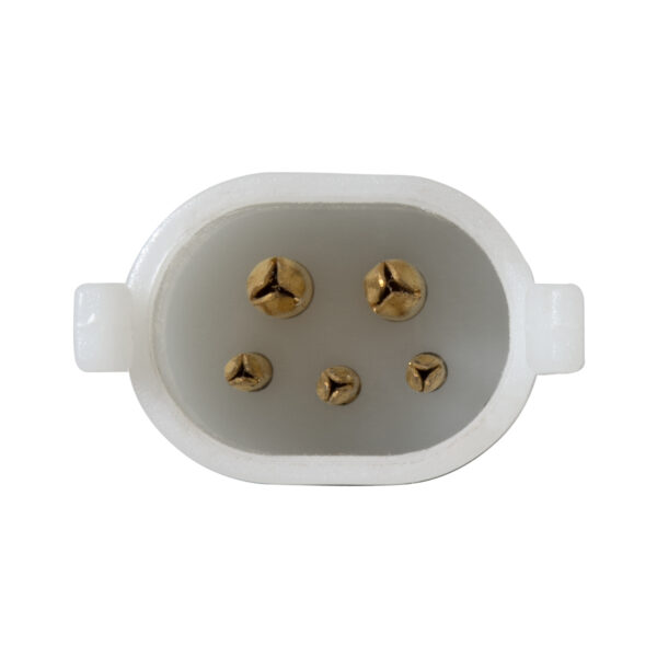 GloboStar® 90712 Ταχυσύνδεσμος Τροφοδοσίας για Wall Washer IP65 – 5 Καλώδια +/- σε Power Connector 5 PIN Female για Πολύχρωμα RGB+RGBW
