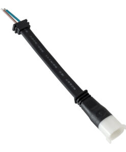 GloboStar® 90714 Ταχυσύνδεσμος Τροφοδοσίας για Wall Washer IP65 – 2 Καλώδια +/- σε Power Connector 2 PIN Female για Μονόχρωμα Wall Washer