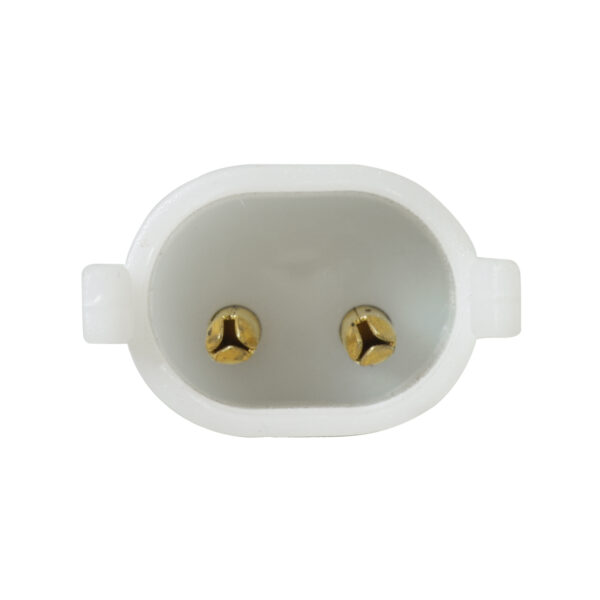 GloboStar® 90714 Ταχυσύνδεσμος Τροφοδοσίας για Wall Washer IP65 – 2 Καλώδια +/- σε Power Connector 2 PIN Female για Μονόχρωμα Wall Washer