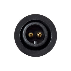 GloboStar® 90715 Ταχυσύνδεσμος Τροφοδοσίας για Wall Washer IP65 – 2 Καλώδια +/- σε Power Connector 2 PIN Male για Μονόχρωμα Wall Washer
