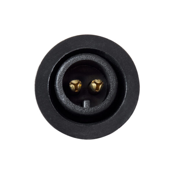 GloboStar® 90715 Ταχυσύνδεσμος Τροφοδοσίας για Wall Washer IP65 – 2 Καλώδια +/- σε Power Connector 2 PIN Male για Μονόχρωμα Wall Washer