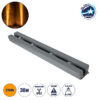 GloboStar® WINDOW-ARTE 90722 Αρχιτεκτονικό Φωτιστικό Ανάδειξης Παραθύρων & Θυρών – Window & Door Light LED 36W 3060lm 8×180° DC 24V Αδιάβροχο IP67 Μ50 x Π7 x Υ4.5cm Αρχιτεκτονικό Πορτοκαλί 2200K – Γκρι Ανθρακί – 3 Χρόνια Εγγύηση