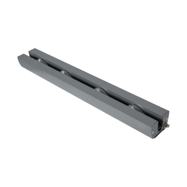 GloboStar® WINDOW-ARTE 90725 Αρχιτεκτονικό Φωτιστικό Ανάδειξης Παραθύρων & Θυρών – Window & Door Light LED 36W 3060lm 8×180° DC 24V Αδιάβροχο IP67 Μ50 x Π7 x Υ4.5cm RGBW DMX512 – Γκρι Ανθρακί – 3 Χρόνια Εγγύηση