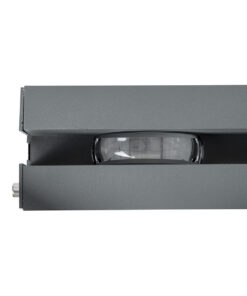 GloboStar® WINDOW-ARTE 90725 Αρχιτεκτονικό Φωτιστικό Ανάδειξης Παραθύρων & Θυρών – Window & Door Light LED 36W 3060lm 8×180° DC 24V Αδιάβροχο IP67 Μ50 x Π7 x Υ4.5cm RGBW DMX512 – Γκρι Ανθρακί – 3 Χρόνια Εγγύηση