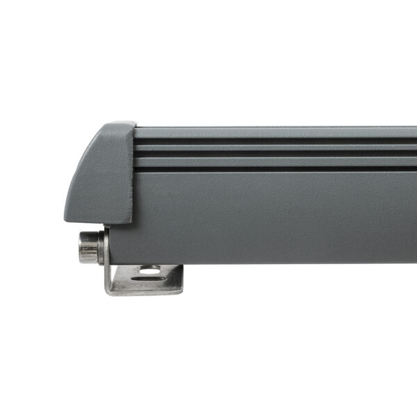 GloboStar® WINDOW-RAFI 90729 Αρχιτεκτονικό Φωτιστικό Ανάδειξης Παραθύρων & Θυρών – Window & Door Light LED 18W 1530lm 8×180° DC 24V Αδιάβροχο IP67 Μ30.5 x Π6.7 x Υ4.5cm RGBW DMX512 – Γκρι Ανθρακί – 3 Χρόνια Εγγύηση