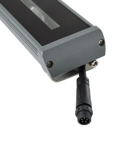 GloboStar® WINDOW-RAFI 90729 Αρχιτεκτονικό Φωτιστικό Ανάδειξης Παραθύρων & Θυρών – Window & Door Light LED 18W 1530lm 8×180° DC 24V Αδιάβροχο IP67 Μ30.5 x Π6.7 x Υ4.5cm RGBW DMX512 – Γκρι Ανθρακί – 3 Χρόνια Εγγύηση