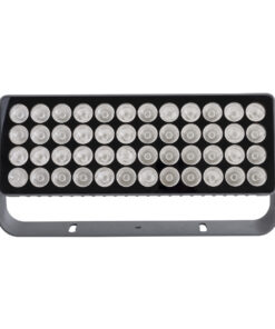 GLOBOSTAR® FLOOD-TURBO 90733 Προβολέας Wall Washer για Φωτισμό Κτιρίων LED 600W 33490lm 15° DC 24V Αδιάβροχο IP65 Μ50 x Π18.5 x Υ12.5cm Πολύχρωμο RGBW DMX512 – Γκρι Ανθρακί – 3 Χρόνια Εγγύηση