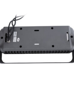 GLOBOSTAR® FLOOD-TURBO 90733 Προβολέας Wall Washer για Φωτισμό Κτιρίων LED 600W 33490lm 15° DC 24V Αδιάβροχο IP65 Μ50 x Π18.5 x Υ12.5cm Πολύχρωμο RGBW DMX512 – Γκρι Ανθρακί – 3 Χρόνια Εγγύηση