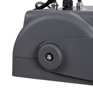 GLOBOSTAR® FLOOD-TURBO 90733 Προβολέας Wall Washer για Φωτισμό Κτιρίων LED 600W 33490lm 15° DC 24V Αδιάβροχο IP65 Μ50 x Π18.5 x Υ12.5cm Πολύχρωμο RGBW DMX512 – Γκρι Ανθρακί – 3 Χρόνια Εγγύηση