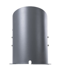 GloboStar® FLOOD-MILO 90734 Κινούμενος Προβολέας – Σποτ Φωτισμού Wall Washer για Φωτισμό Κτιρίων LED 12W 1080lm 10° AC 220-240V Αδιάβροχο IP67 Φ17 x Υ26cm Θερμό Λευκό 2700K – Γκρι Ανθρακί – 3 Χρόνια Εγγύηση