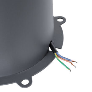 GloboStar® FLOOD-MILO 90734 Κινούμενος Προβολέας – Σποτ Φωτισμού Wall Washer για Φωτισμό Κτιρίων LED 12W 1080lm 10° AC 220-240V Αδιάβροχο IP67 Φ17 x Υ26cm Θερμό Λευκό 2700K – Γκρι Ανθρακί – 3 Χρόνια Εγγύηση