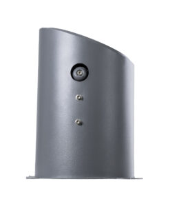 GloboStar® FLOOD-MILO 90735 Κινούμενος Προβολέας – Σποτ Φωτισμού Wall Washer για Φωτισμό Κτιρίων LED 12W 1140lm 10° AC 220-240V Αδιάβροχο IP67 Φ17 x Υ26cm Φυσικό Λευκό 4500K – Γκρι Ανθρακί – 3 Χρόνια Εγγύηση