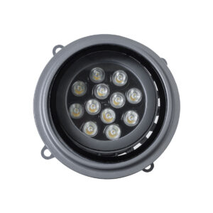 GloboStar® FLOOD-MILO 90735 Κινούμενος Προβολέας – Σποτ Φωτισμού Wall Washer για Φωτισμό Κτιρίων LED 12W 1140lm 10° AC 220-240V Αδιάβροχο IP67 Φ17 x Υ26cm Φυσικό Λευκό 4500K – Γκρι Ανθρακί – 3 Χρόνια Εγγύηση